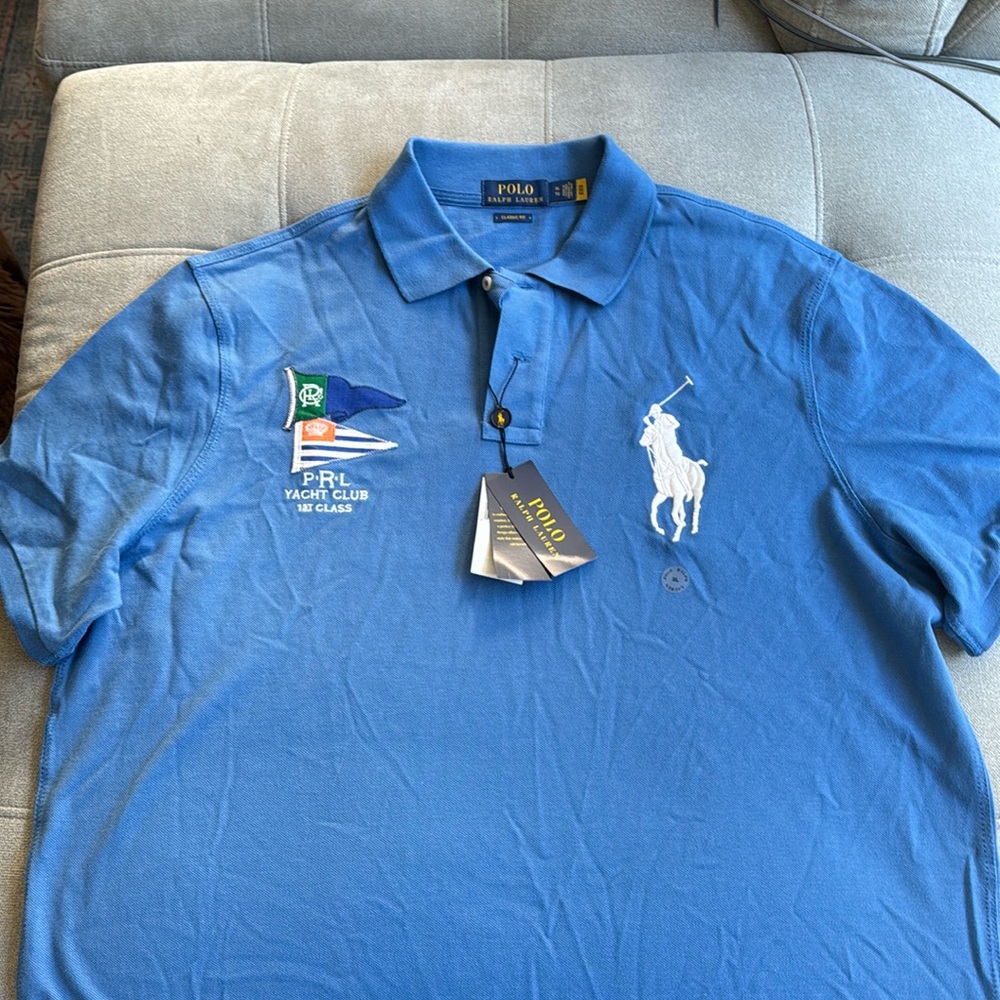 Polo by Ralph Lauren extra large light blue polo